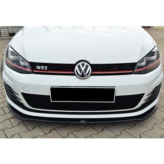 Främre läppspoiler DPT V-2 (för GTI, 2012-2017, högglans svart) foto 3