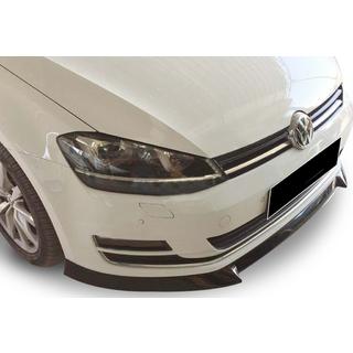 Främre läppspoiler DPT V-4 (för originalstötfångare, 2012-2017, blanksvart) Volkswagen Golf 7/E-Golf 2012–2020 foto 1