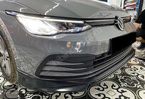 Volkswagen Golf 8 2019– Frontlip spoiler DPT V-1 (svart högblank) foto 1