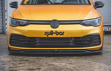 Volkswagen Golf 8 2019– Främre lipspoiler DPT V-2 (glanssvart) foto 1