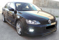 Volkswagen Jetta 2011–2018 Frontläpp till stötfångare DPT V-1 (2014-2018, för lackering) foto 4