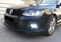 Volkswagen Jetta 2011–2018 Frontläpp till stötfångare DPT V-1 (2014-2018, för lackering) foto 1