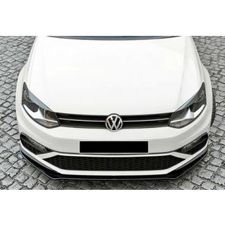 DPT främre läppspoiler (för GTI, 2014-2017, blanksvart) foto 4