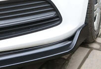 Volkswagen Polo 2010–2017 Främre lipspoiler DPT V-2 (glanssvart) foto 6