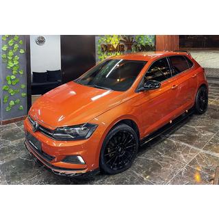 Frontlip spoiler DPT V-1 (svart högblank)
