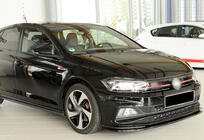 Volkswagen Polo 2017– Främre läppspoiler DPT V-1 (för GTI, blanksvart) foto 4