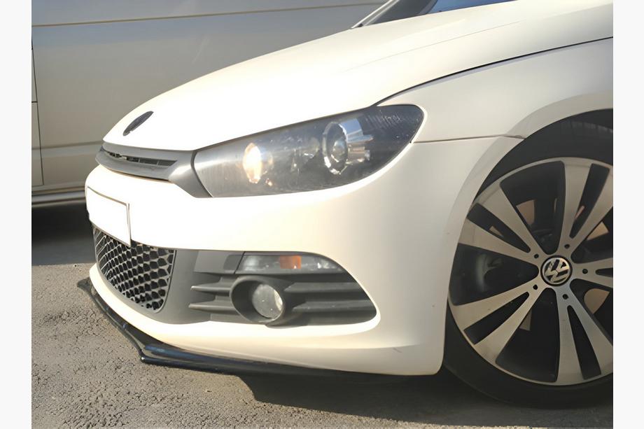 Volkswagen Scirocco 2008–2017 Frontläpp DPT (2008-2017, svart högglans) Image