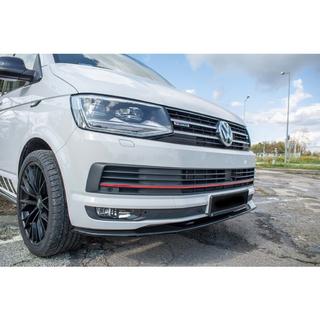 DPT främre stötfångarläpp (svart högglans) Volkswagen T5 2010–2015 foto 1