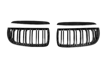 BMW 3-serie E90/E91 2005–2011 Njurgaller M-Look (för E-90/91, 2005-2008, blank svart) foto 3