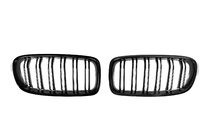 BMW 3-serien F30/F31 2012–2019 Njurgaller M-Look (svart högglans) foto 3