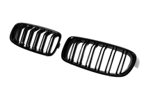 BMW 3-serien F30/F31 2012–2019 Njurgaller M-Look (svart högglans) foto 4