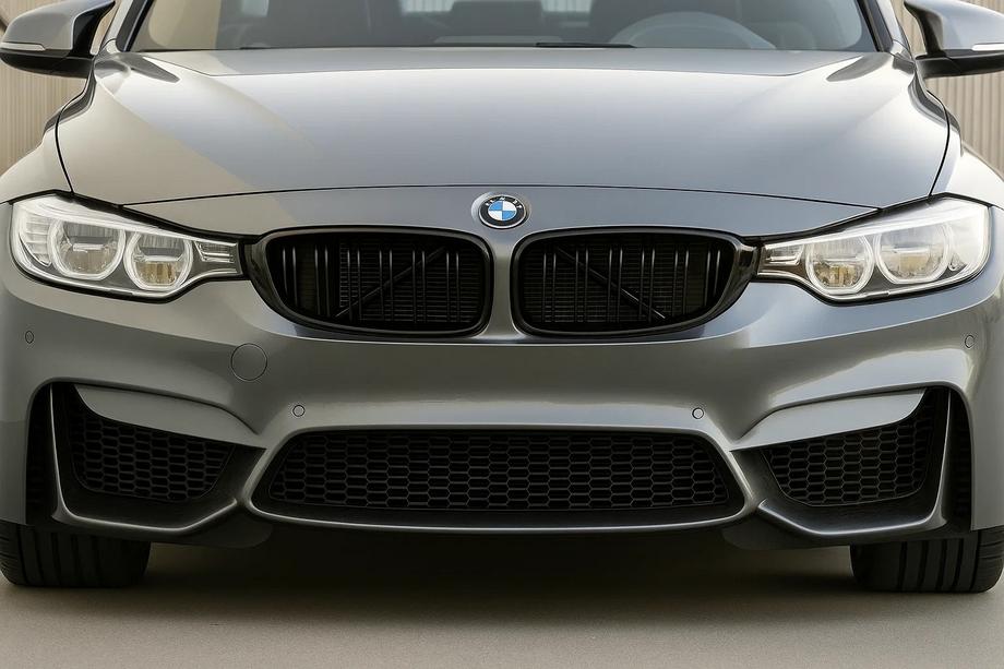 BMW 3-serien F30/F31 2012–2019 Njurgaller M-Look (svart högglans) Image
