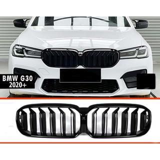 Njurgrill M-Look (2021-2023, svart högglans) BMW 5-serien G30/G31 2017–2023 foto 3