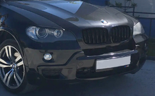 BMW X5 E70 2007–2013 Njurgaller M-Look (svart högglans) foto 1