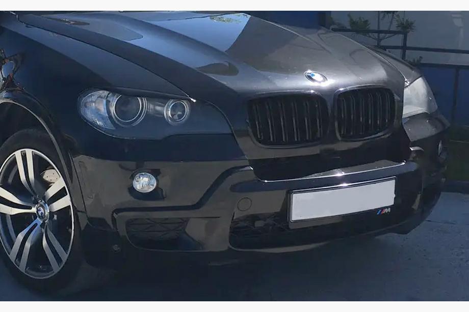 BMW X5 E70 2007–2013 Njurgaller M-Look (svart högglans) Image
