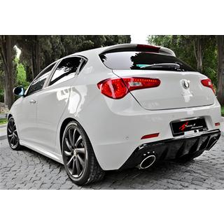 Bakre diffusor DPT V-2 (blank svart) Alfa Romeo Giulietta 2010–2020 foto 2