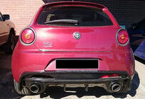 Alfa Romeo MiTo 2008–2018 Bakre diffusor DPT (svart högglans) foto 2