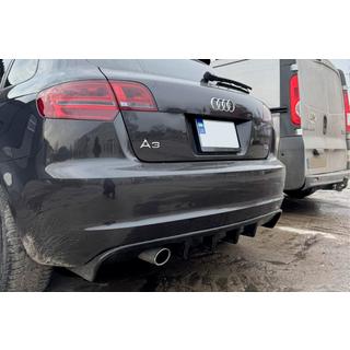 Bakre diffuser DPT (2008-2010, blanksvart) Audi A3 2003–2012 foto 2