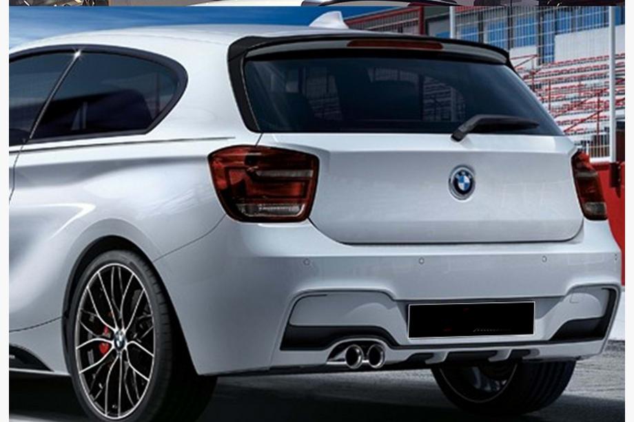 BMW 1-serien F20/F21 2011–2019 Bakre diffusor DPT (svart högglans) Image