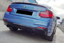 BMW 2-serien F22/F23 2014–2021 Bakre diffusor DPT (svart högglans) foto 4