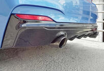BMW 2-serien F22/F23 2014–2021 Bakre diffusor DPT (svart högglans) foto 1
