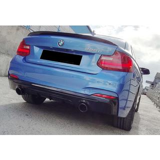 Bakre diffusor DPT (svart högglans) BMW 2-serien F22/F23 2014–2021 foto 4