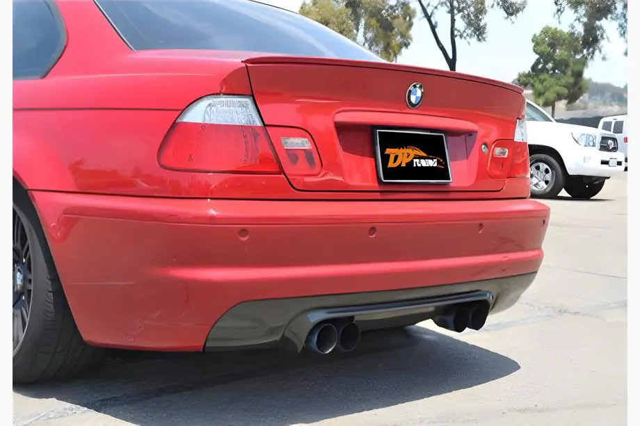 BMW 3-serie E46 1998–2006 Bakre diffuser DPT (2001-2006, blanksvart) Image