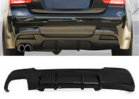 BMW 3-serie E90/E91 2005–2011 Bakre diffuser DPT V-2 (för E90 M-Sport, blanksvart) foto 1