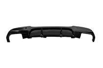 BMW 3-serie E90/E91 2005–2011 Bakre diffuser DPT V-3 (för E90 M-Sport, blanksvart) foto 5