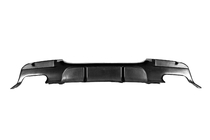 BMW 3-serie E90/E91 2005–2011 Bakre diffuser DPT V-3 (för E90 M-Sport, blanksvart) foto 6