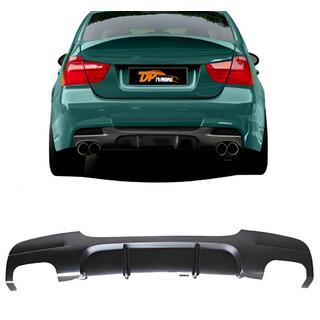 Bakre diffuser DPT V-3 (för E90 M-Sport, blanksvart) BMW 3-serie E90/E91 2005–2011 foto 1