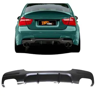 Bakre diffuser DPT V-3 (för E90 M-Sport, blanksvart) foto 1