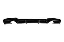 BMW 3-serie E90/E91 2005–2011 Bakre diffuser DPT V-4 (för E90 M-Sport, blanksvart) foto 3