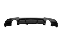 BMW 3-serie E90/E91 2005–2011 Bakre diffuser DPT V-4 (för E90 M-Sport, blanksvart) foto 5