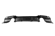 BMW 3-serie E90/E91 2005–2011 Bakre diffuser DPT V-4 (för E90 M-Sport, blanksvart) foto 6
