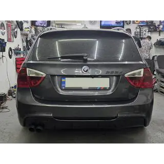 Bakre diffuser DPT V-5 (för E90 M-Sport, svart högglans) foto 3