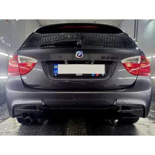 Bakre diffuser DPT V-5 (för E90 M-Sport, svart högglans) foto 4
