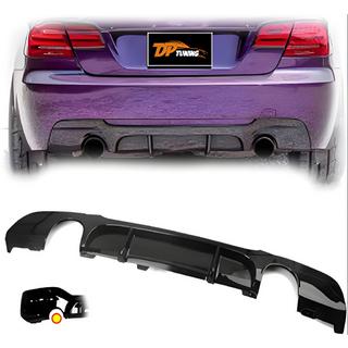 Bakre diffuser DPT V-6 (för E90 M-Sport, blanksvart) BMW 3-serie E90/E91 2005–2011 foto 1