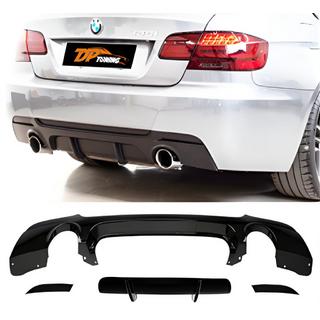 DPT bakre diffuser (för E92 M-Sport, blanksvart) BMW 3-serien E92/E93 2006–2013