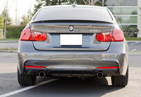 BMW 3-serien F30/F31 2012–2019 Bakre diffusor DPT V-4 (för M-Performance, högglans svart) foto 2