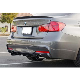 Bakre diffusor DPT V-4 (för M-Performance, högglans svart) BMW 3-serien F30/F31 2012–2019 foto 1
