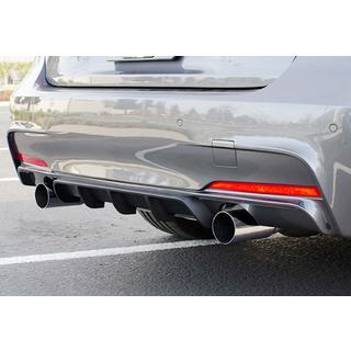 Bakre diffusor DPT V-4 (för M-Performance, högglans svart) BMW 3-serien F30/F31 2012–2019 foto 3