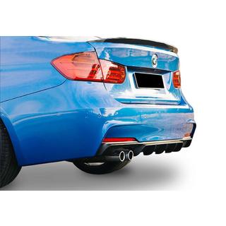 Bakre diffuser DPT V-5 (för M-Performance, blanksvart) BMW 3-serien F30/F31 2012–2019 foto 2