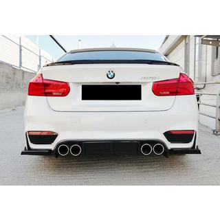 Bakre diffusor DPT V-1 (för M3, blanksvart) BMW 3-serien F30/F31 2012–2019 foto 1
