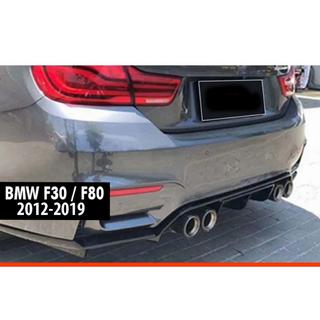 Bakre diffuser DPT V-2 (för Vorstainer, blanksvart) BMW 3-serien F30/F31 2012–2019 foto 1