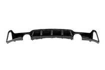 BMW 4-serie F32/F33/F36 2012–2020 Bakre diffuser DPT V-1 (för M-Performance, blanksvart) foto 5