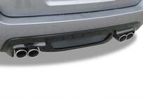 BMW 5-serien E60/E61 2003–2010 Bakdiffusor DPT (för M-5, svart högglans) foto 1