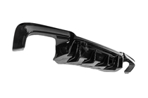 BMW 5-serien F10/F11 2010–2016 Bakre diffuser CS-Style DPT (för M5, svart högglans, vakuumformad) foto 9