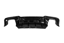 BMW 5-serien F10/F11 2010–2016 Bakre diffuser CS-Style DPT (för M5, svart högglans, vakuumformad) foto 11