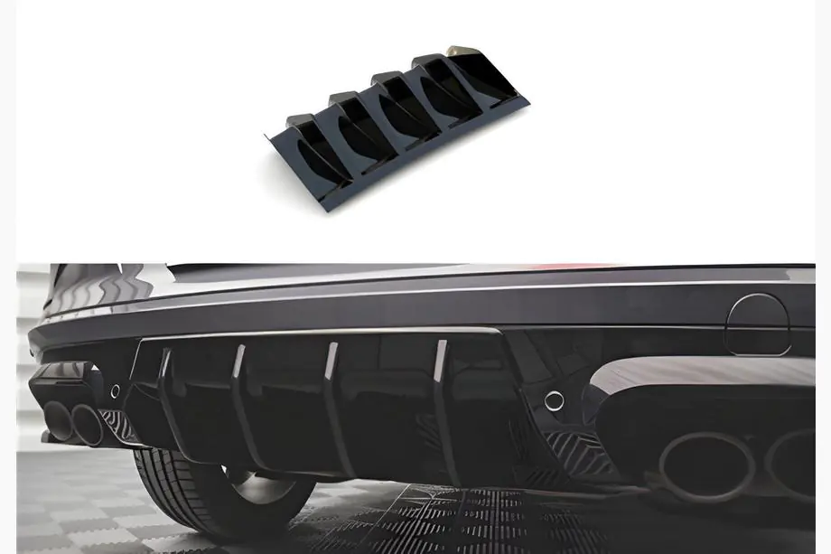 Cupra Formentor 2020– Bakre diffusor DPT V-2 (blank svart) Image